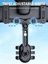360° Rotating Car Rearview Mirror Phone Holder - Perfect for Kids and Adults - Compatible with Phones and GPS Devices - Image 6